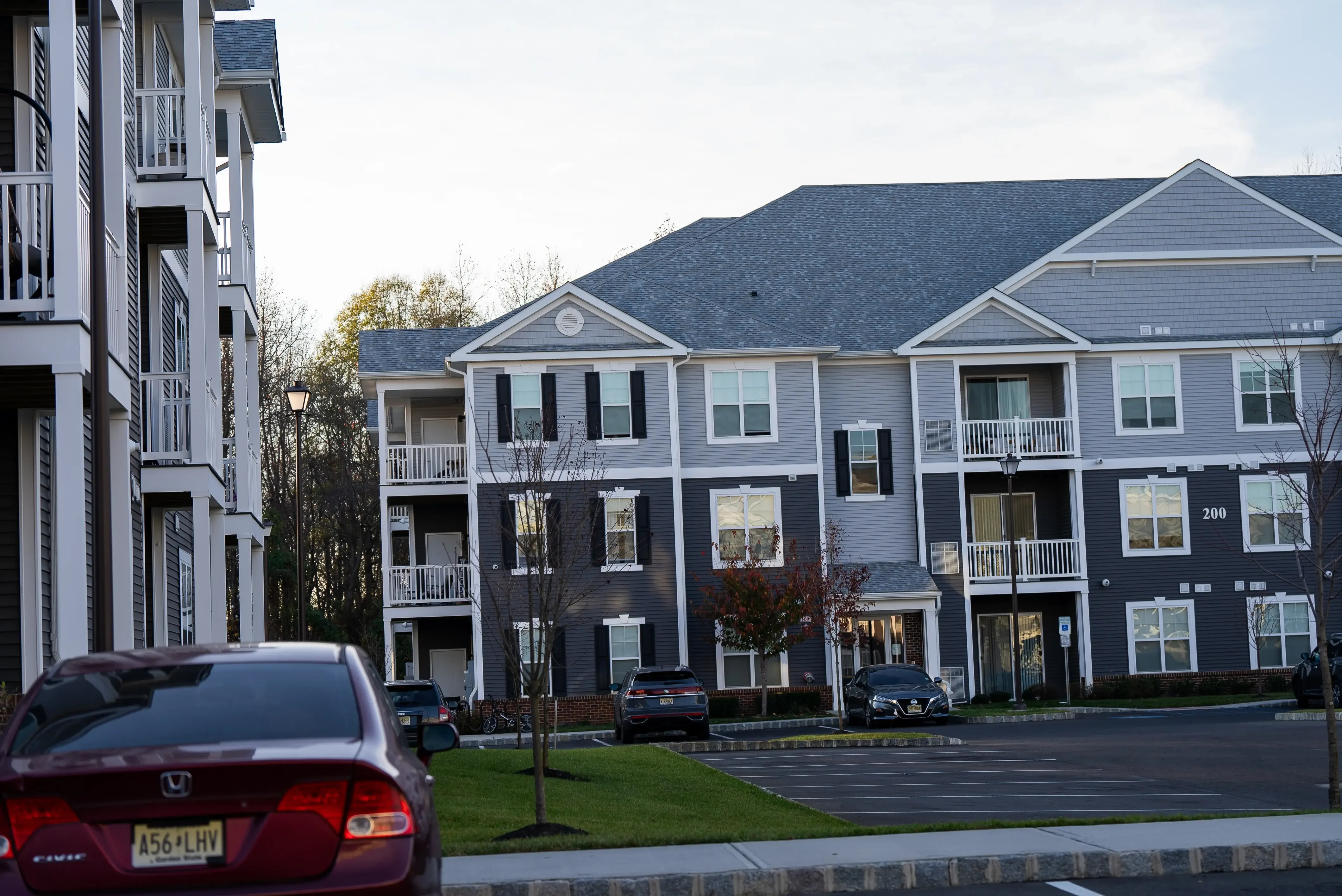 This image showcases a completed residential project, highlighting its modern architectural design, clean lines, and functionality. It emphasizes attention to detail and quality construction, featuring balconies, large windows, and contrasting siding. The Completed Projects label ensures it stands out as part of a portfolio presentation.